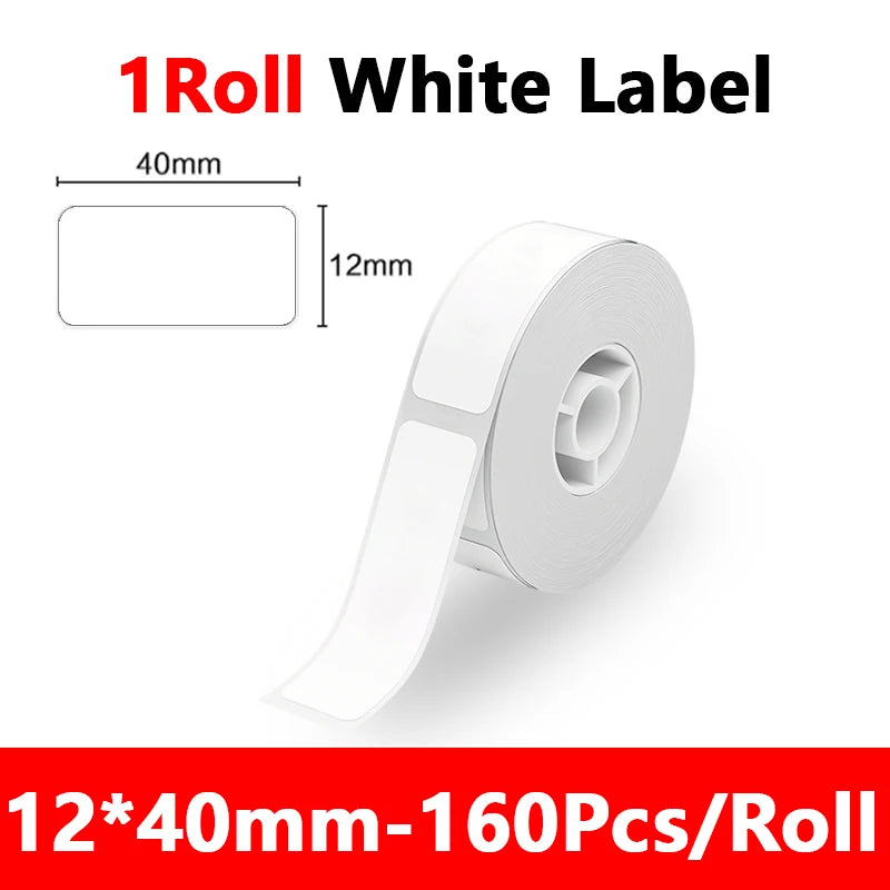 Marklife P15 Mini Portable Label Printer Smart Pocket Printer Thermal Adhesive Sticker Labeling Machine OT 3PK Label Paper NoInk