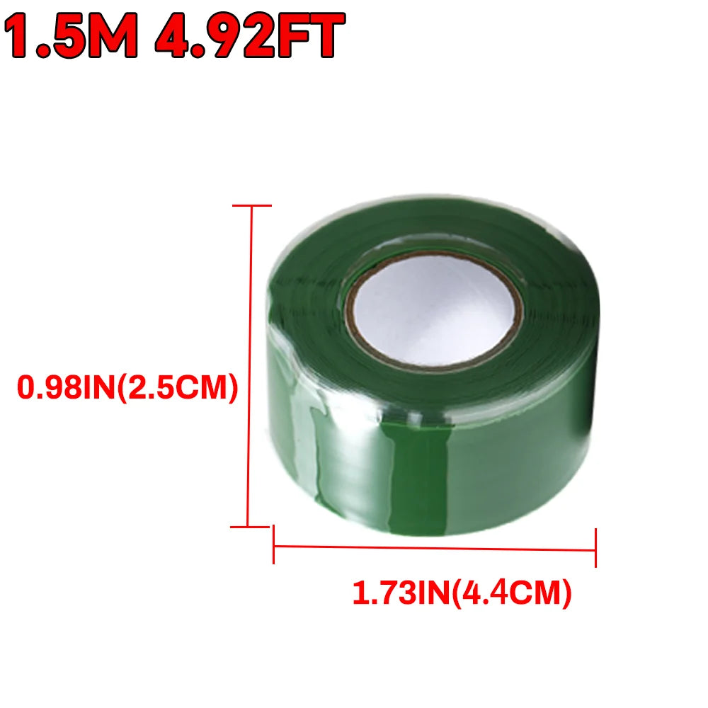 Multipurpose Waterproof Self Fusing Silicone Tape, for Pipe/Hose/Roof/ Auto/Marine Leak Repair, High Temp Resistant, Strong Seal